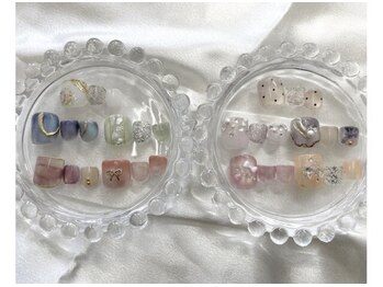 キャンアイドレッシー 佐野店(Can I Dressy)の写真/暑い日のサンダル準備はOK？フットネイルで夏気分を先取り☆自信美足へ！フットネイルのみの施術も大歓迎◎