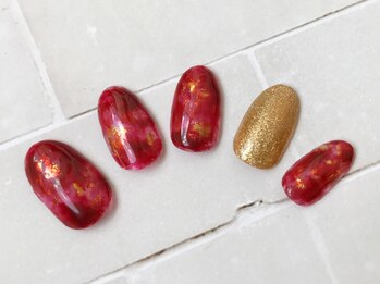 ネイルズアリー 立川店(Nails ally)/赤べっ甲