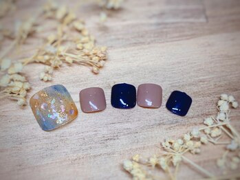 ミラネイル(Mila nail)/【定額￥6000】フットネイル