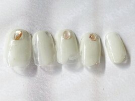 シンプルニュアンスシェル￥7700
