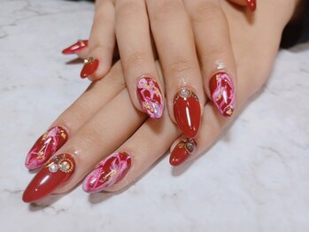 トータルビューティーローズ(Rose)/スカルプネイル
