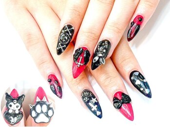 ネイルコレクション ピンク(Nail Collection Pink)/キャラ3D☆クロミちゃん★地雷