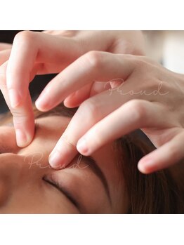 プラウド 足利店(PROUD)/顔筋マッサージ込のヘッドスパ