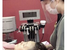 トータルエステ ユキ(YUKI)の雰囲気（プロフェッショナル分析によるトリートメント工程です。）