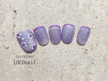 カルフール ロコ ネイル 草加西口店(Carrefour LOCO nail)/フットトレンドコース