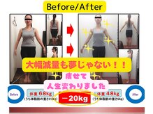 ダイエット/痩身/脂肪/リンパ/マタニティ/ブライダル/骨盤矯正 