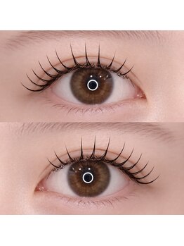 ルッソ 七隈店(Lusso)の写真/【七隈駅2分☆】上向き美まつげで目力UP！プロの技で理想の目元♪［まつげパーマ¥4280/パリジェンヌ¥5280］