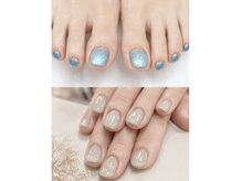 ティアラ(TIARA for nail & eye)の雰囲気（【ジェルネイル使用】ワンカラー、マグ、フラッシュ、ラメ4400円）