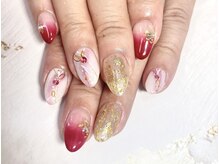 クロエ(chloe)/成人式にもぴったり！和ネイル