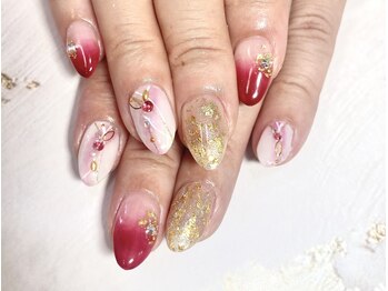 クロエ(chloe)/成人式にもぴったり！和ネイル