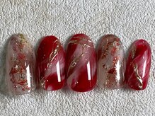 レイネイル 岐阜茜部店(RAY NAIL)/ポピーレッドネイル