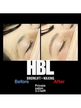 サンクレール(3.ClaiR)/ハリウッドブロウリフト