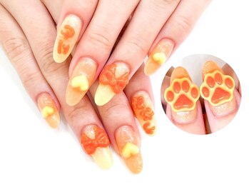 ネイルコレクション ピンク(Nail Collection Pink)/ジェル定額￥9990★肉球・推し