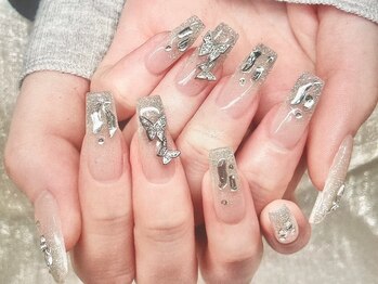 スマイル ネイル 赤羽(smile nail)の写真/【赤羽駅徒歩4分】ワンカラーから埋め尽くしまで選び放題！ワンホンネイルを求めてる方はこちら！