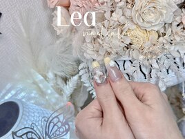 黄色フレンチ☆レースネイル★★