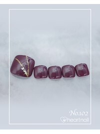 フットネイル：No.102