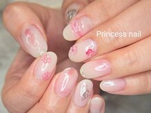 プリンセスネイル(Princess nail)/ぷっくりミニフラワー11,500