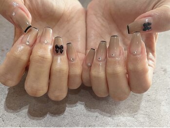 スキニーフレンチネイル