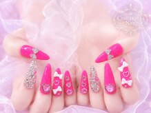 シンデレラネイル(CINDERELLA NAIL)/【スカルプ長さだしネイル】