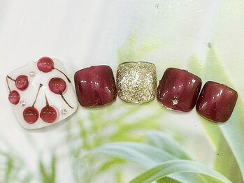 フット定額ネイル☆7700円