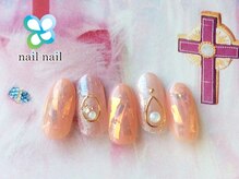 ネイルネイル 南森町店(nailnail)/キラキラオーロラネイル♪