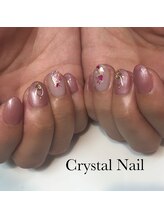 クリスタルネイル ボンベルタ橘店(CRYSTAL NAIL)/シェルクラッシュネイル
