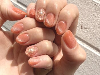 アイネイルズ 渋谷店(I nails)/orangeマグネット￥9000