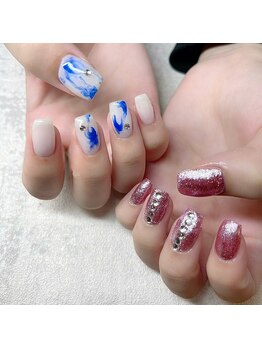 モレリア(morelia)/ちぐはぐネイル