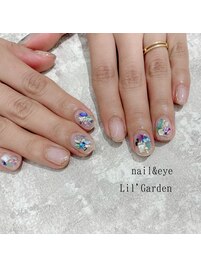 透け感クリア×カラフルシェル