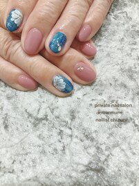 フラワーネイル