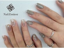 ネイル エミュスト(Nail Emuest)/アシメネイル/秋ネイル/Mai