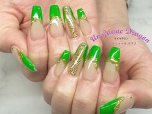 アン ジョーヌドラゴ/【ロングネイル】フレンチネイル