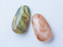キュービーネイルプラス 幕張店(QB Nail plus)/マーブルデザイン