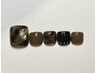 フットネイル￥6050～ (親指１本ずつアート)