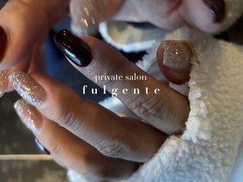 フルジェンテ(fulgente)/ボルドー×フラッシュ