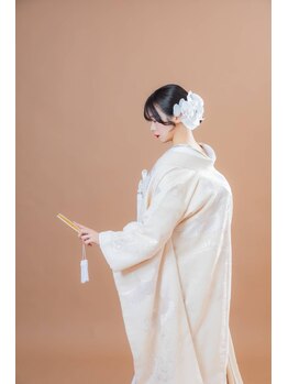 プライベートサロン結/和装ブライダルお写真