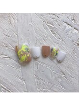 エスパルティール(Spartir)/Foot coloring見本☆