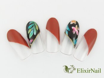 エリクサーネイル 五反田(Elixir Nail)/定額a シンプル／クーポン使用