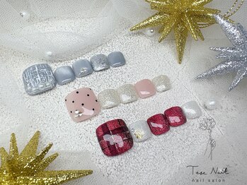 テセネイル(Tese Nail)/2025.冬 定額フットデザイン