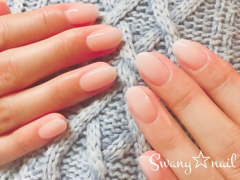 スワニーネイル(Swany nail)/ホワイトグラデーション