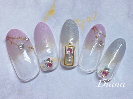 定額ネイル　6,980円　A‐005