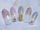 定額ネイル　6,980円　A‐005