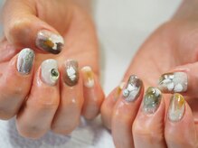 ネイルサロン ユーズ(USE.)/お任せホワイトニュアンス