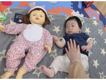 マリソー(MaRiSo)の写真/【頭の向き癖や形、便秘改善など】生後3か月から受けられる赤ちゃん整体☆¥5500　キッズスペースあり◎