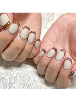 ネイルエース(Nail Ace)/クリアカラーフレンチ