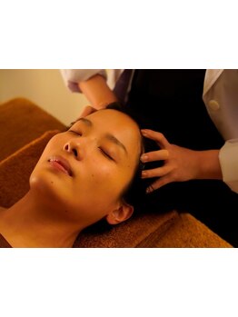 ヘッドスパで癒されたい