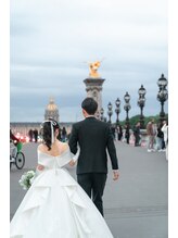 ボディキュア ブライダル美容整体 大阪梅田/念願のパリでのバックショット！