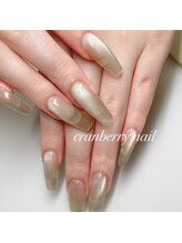 クランベリーネイル 代官山 恵比寿(cranberry nail)/バレリーナにマグネット♪