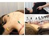 [コリ,痛み/骨盤の歪み/デトックス]全身鍼+電気鍼+整体+カッピング 105分