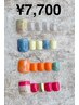 【シンプル♪】季節で変わる★定額制フットジェル ￥7700